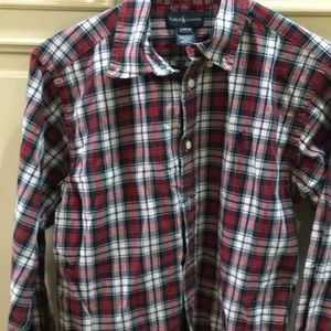 Polo Ralph Lauren Button down shirt. Boys size L